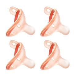 Garkoko baby pacifier with soft silicone nipple; gentle on gums for newborn comfort.