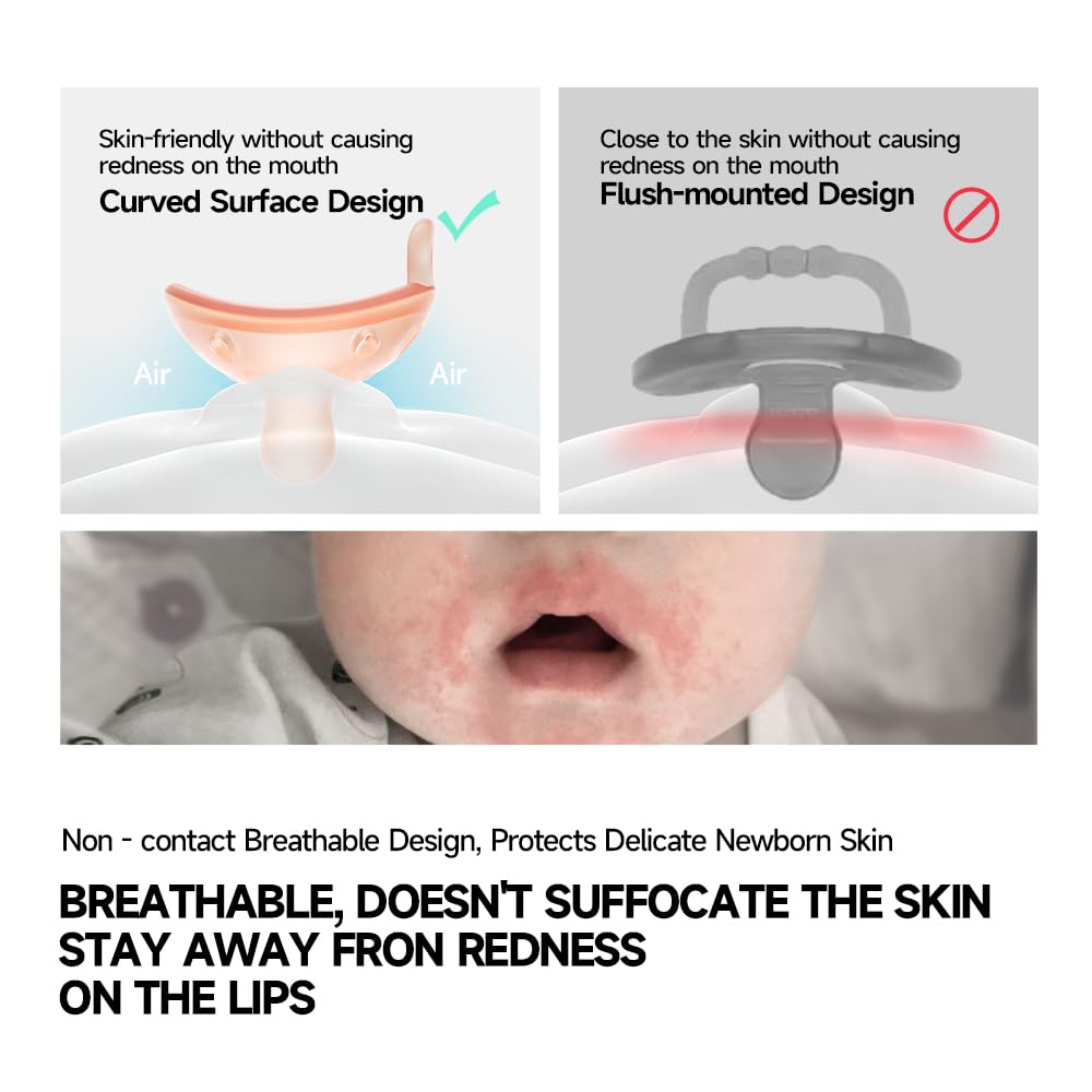 Garkoko breathable shield image highlights airflow holes reducing irritation on baby's skin.