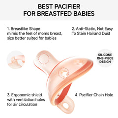 Garkoko food-grade silicone pacifier remains safe and durable for daily use.