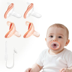Garkoko pacifier variety pack with newborn breastlike design for gentle soothing (0-3M).