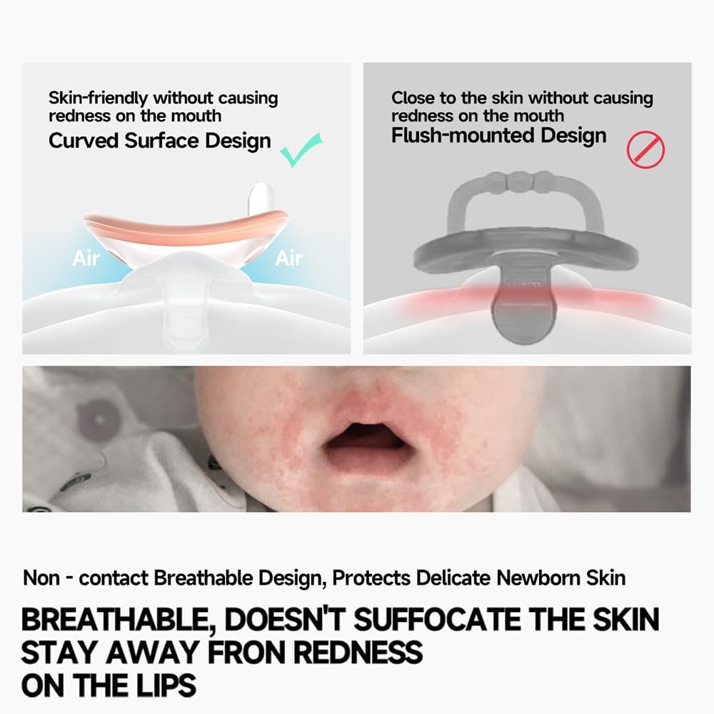 Garkoko thumb-nipple design pacifier for natural self-soothing