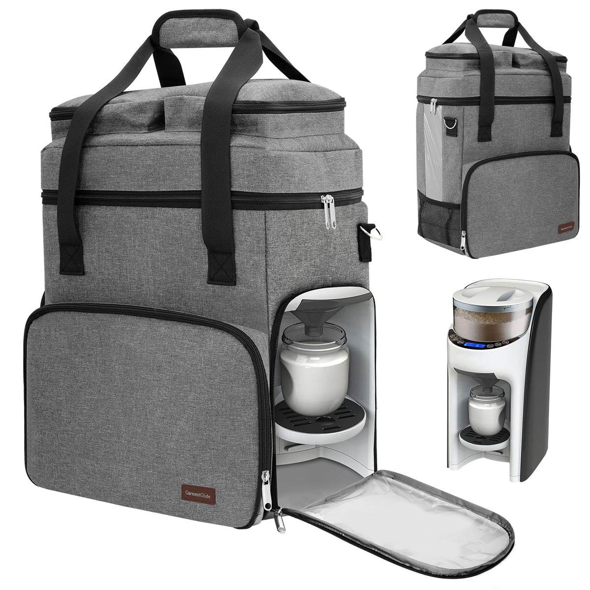 GarmentGlide carrying case fits Baby Brezza for organized travel.