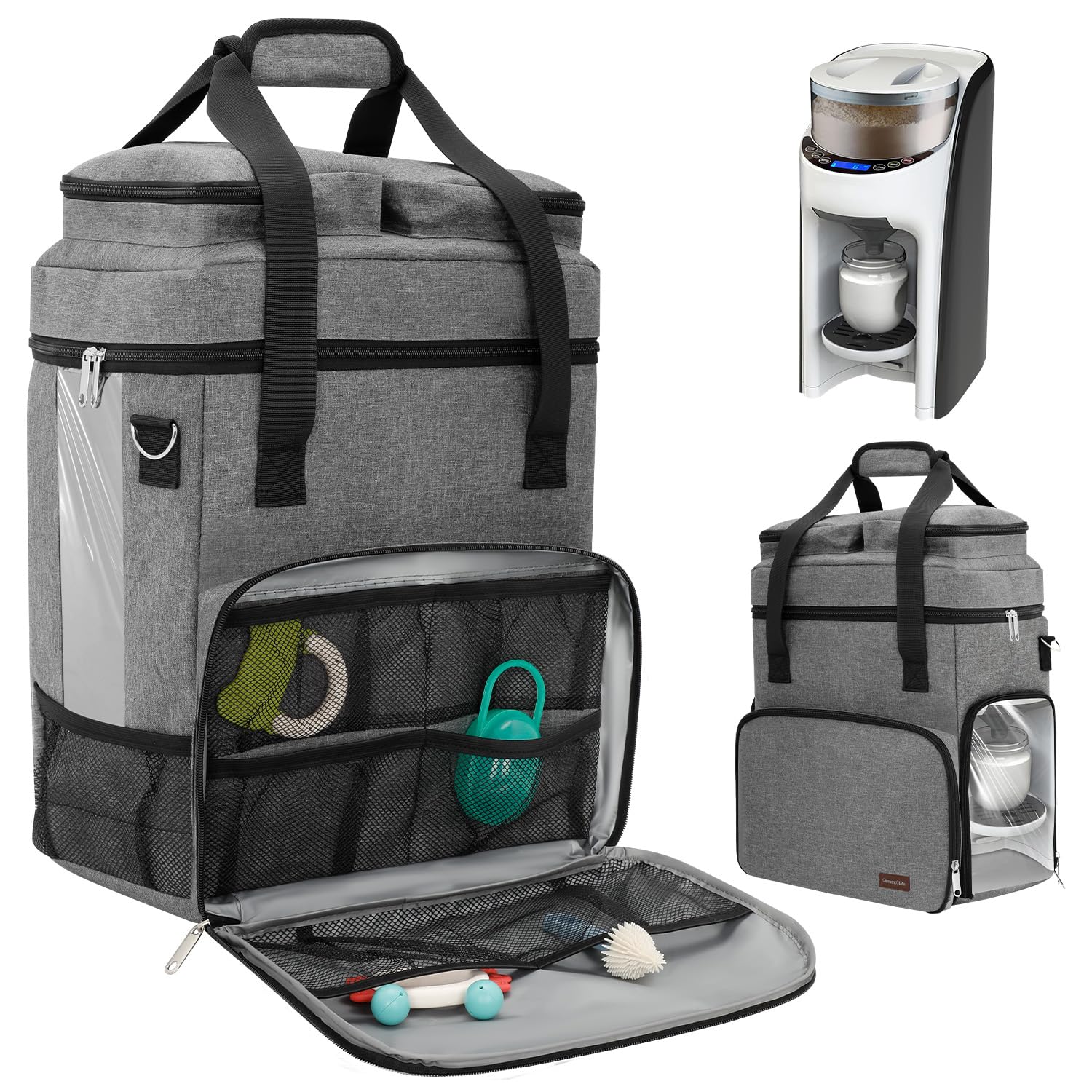 GarmentGlide travel-ready case supports home, car, and on-the-go use.