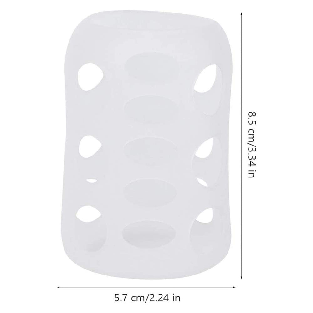 Garosa silicone sleeve fits wide-caliber 4oz/120ml bottles securely for easy feeding
