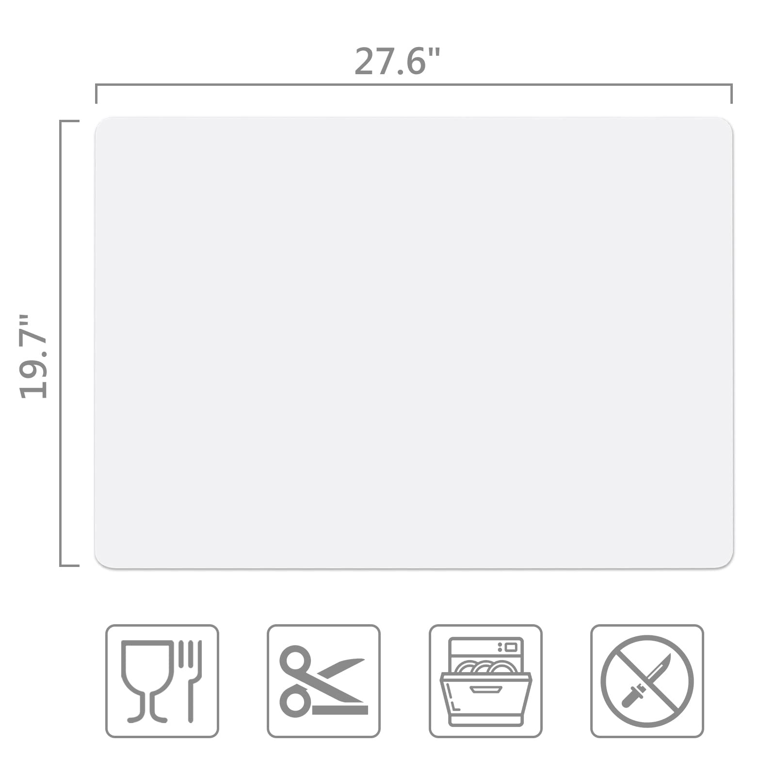 Gartful non-slip silicone mat for baby-safe workspace keeps play areas clean.
