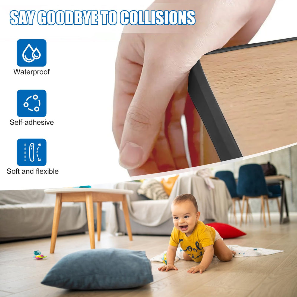 Gatyagff self-adhesive edge band provides quick corner protection and decoration.