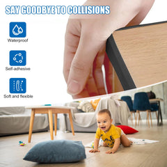 Gatyagff self-adhesive edge band provides quick corner protection and decoration.
