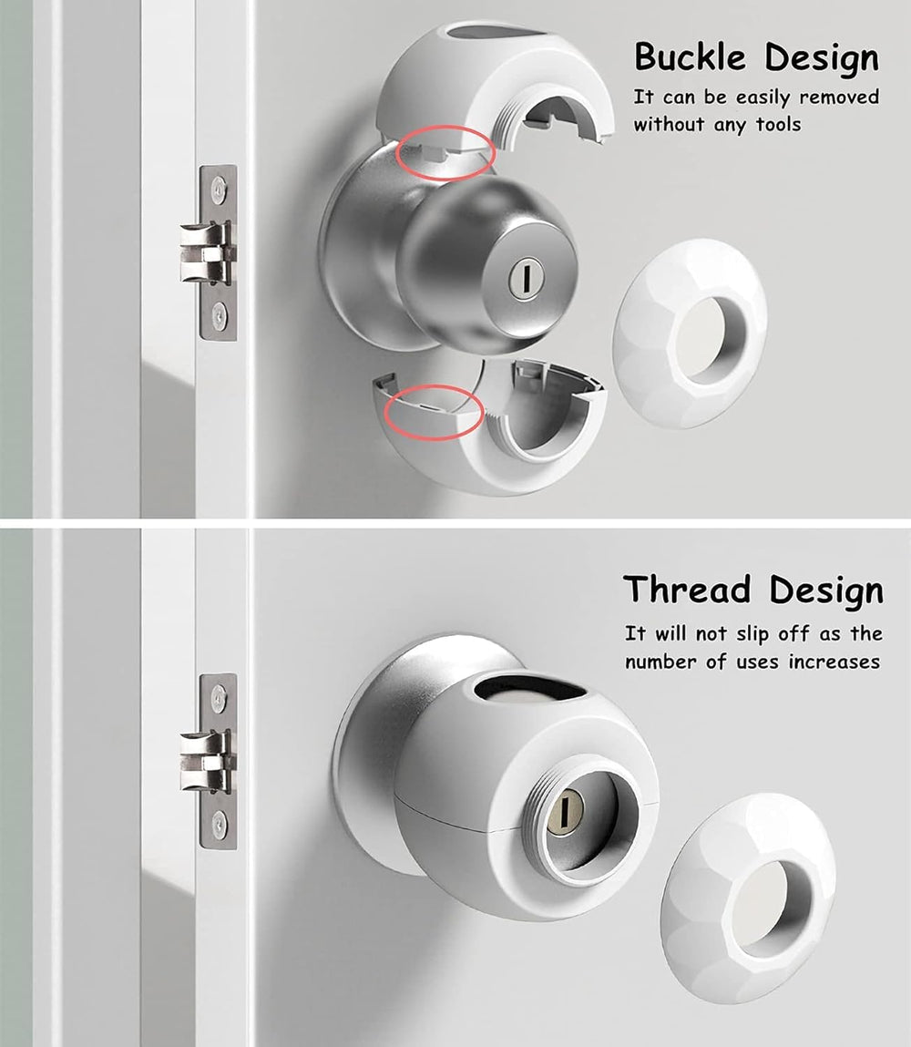 GCRQ Knob covers snap securely with tool-free installation.