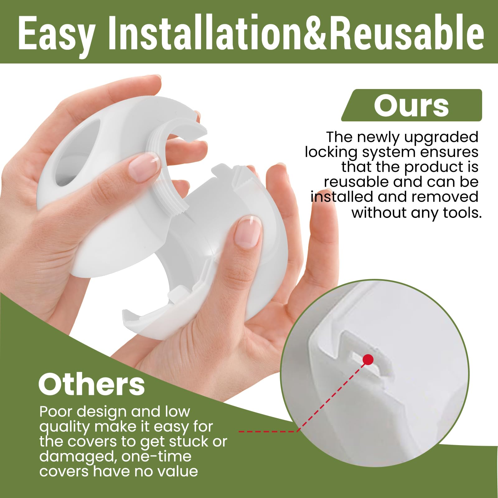 GCRQ clear, discreet design blends with decor while protecting doors.