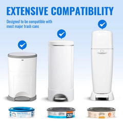 GDLVDI HOME lemon-scent liner with odor-control for fresh nursery air.