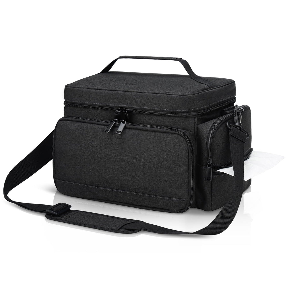 GDNasist bag convertible carry supports tote, shoulder, or crossbody styles.