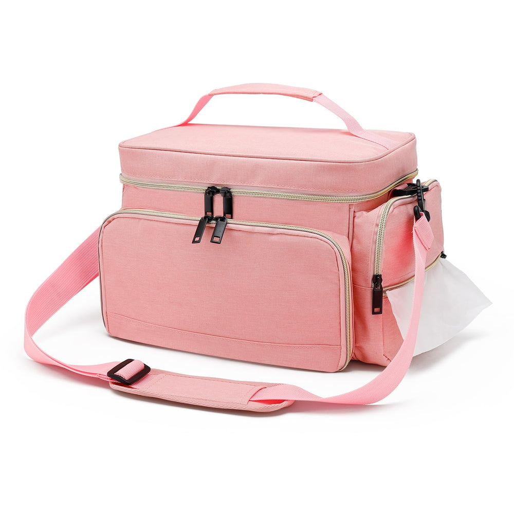 GDNasist breast pump bag durable nylon material for daily use and easy cleaning