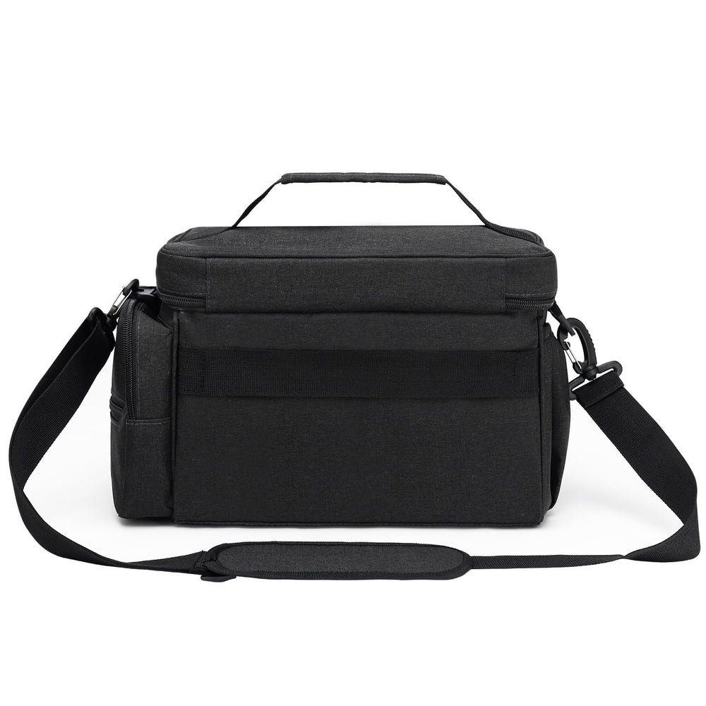 GDNasist bag spacious interior fits pumps, bottles, and more.