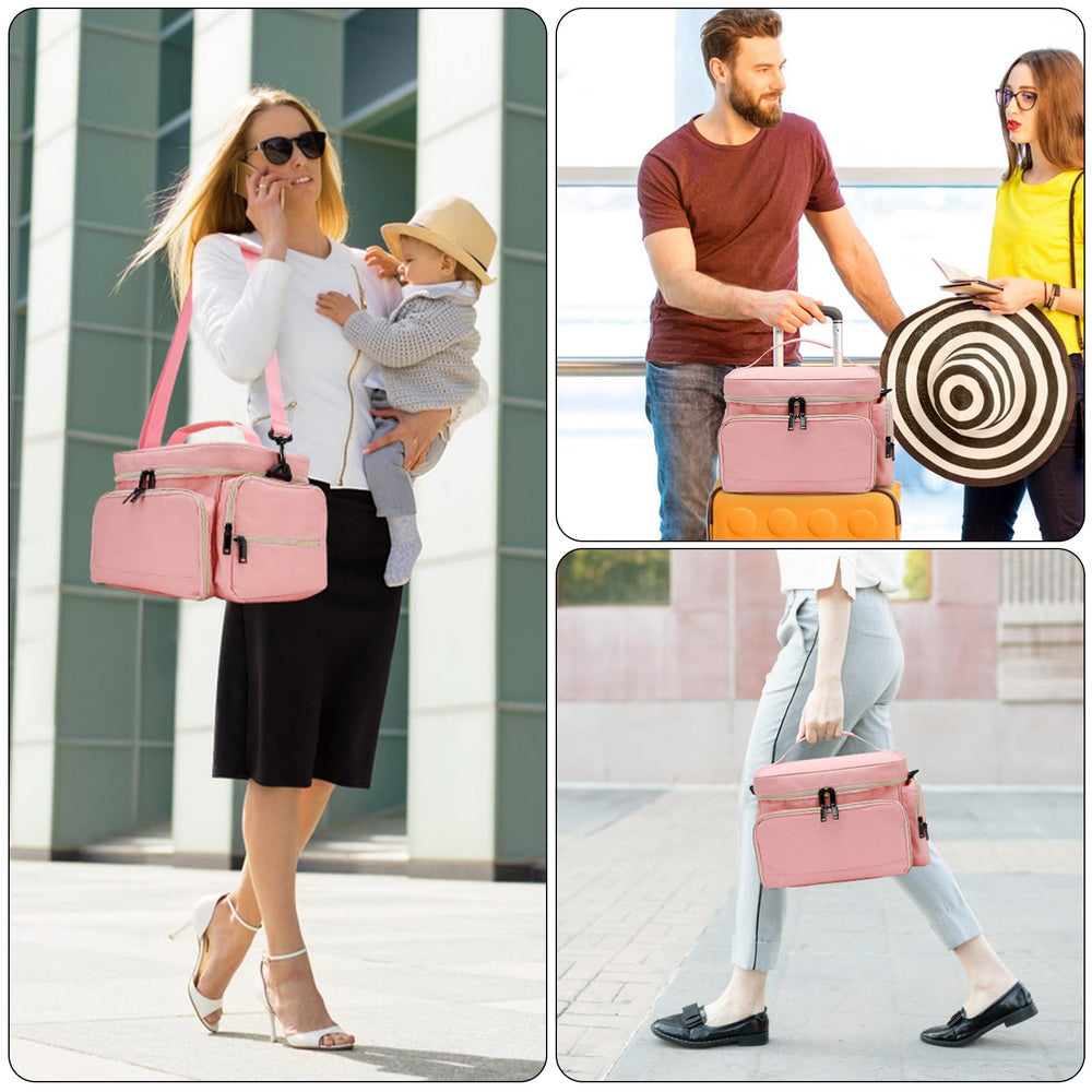 GDNasist breast pump bag waterproof mat protects gear during travel