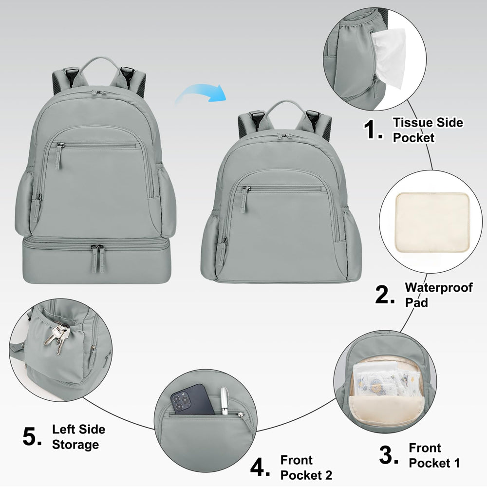 GDNasist ergonomic breathable mesh straps relieve shoulder pressure for long days