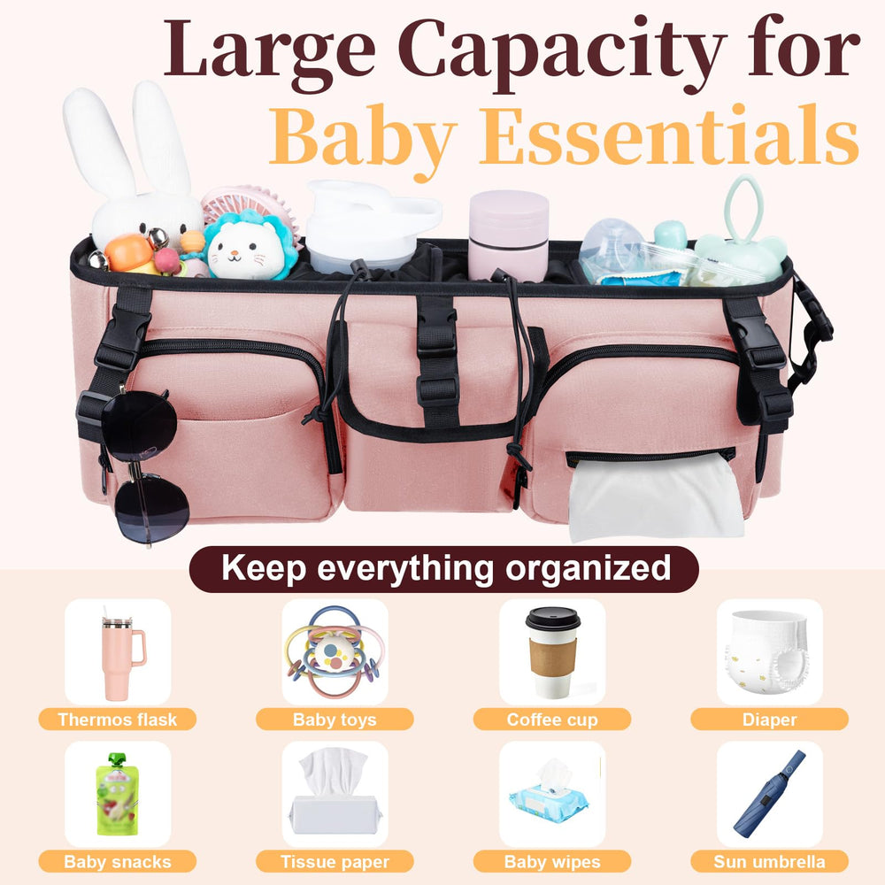 GDNasist portable organizer with removable bag ready for travel and storage.