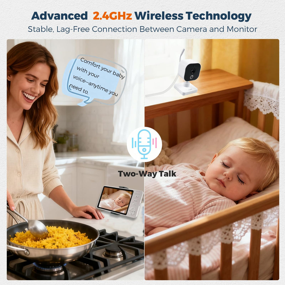 GdoyrL automatic night vision ensures clear images with no bright red glow.