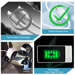 GdoyrL baby car camera 360° rotation provides full backseat view for multiple children.