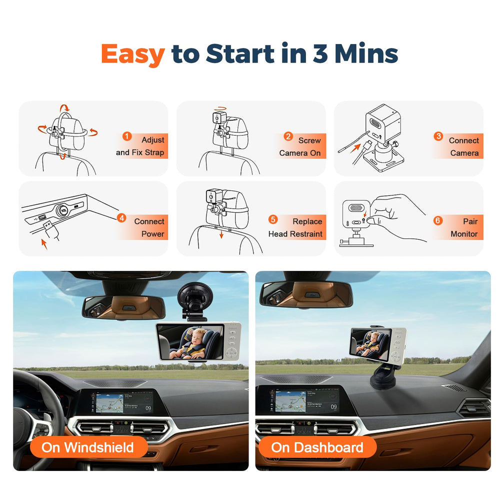 GdoyrL two-way talk lets you speak with your child from the car or home.