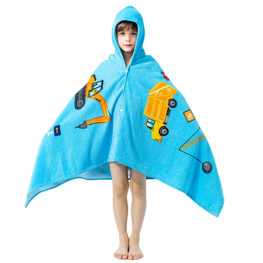 Gealaek big toddler hooded towel 60x30 ready for adventures.