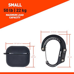 Gear Aid HEROCLIP Small clips a lantern for reliable outdoor lighting.
