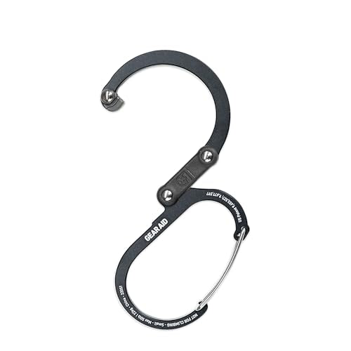 Gear Aid HEROCLIP Small on a stroller handle for quick access.
