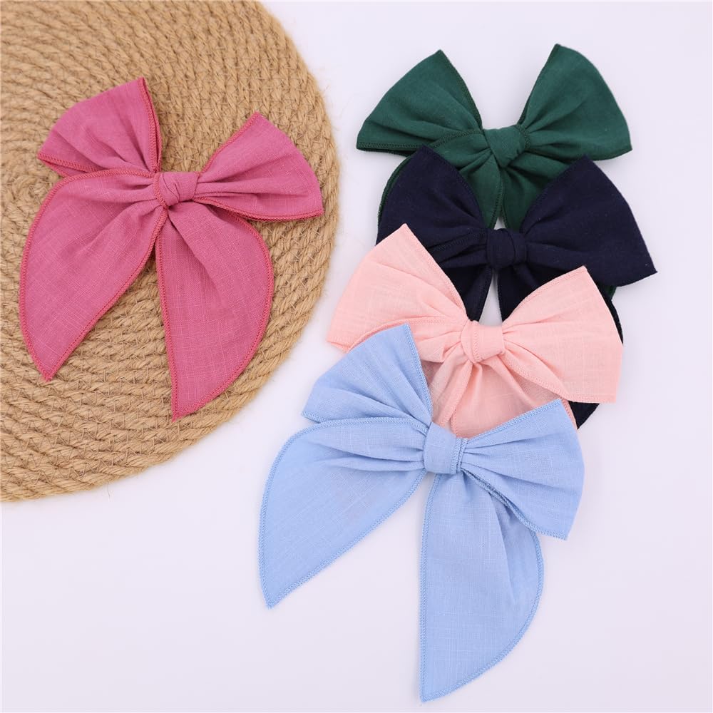 Gebelle velvet fabric bow clip for festive styling options.