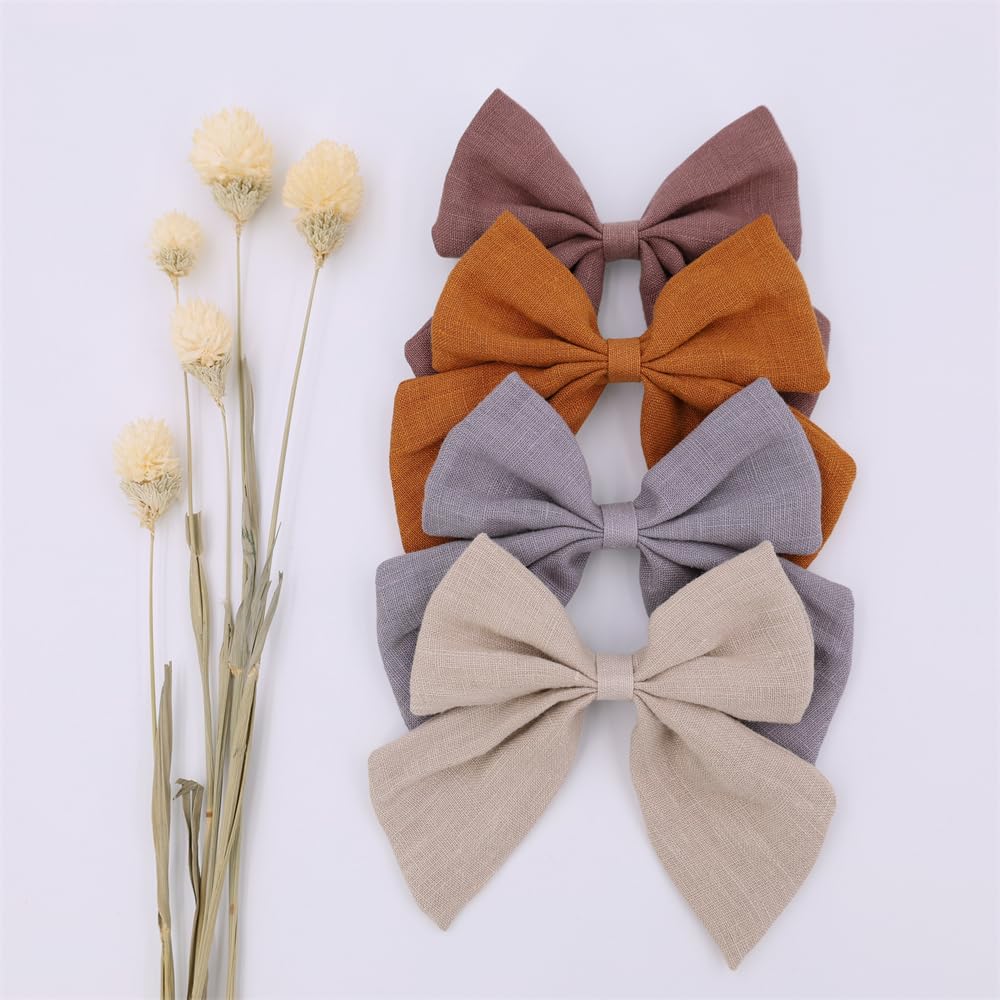 Gebelle Sailor bow clip beige-gold pack, easy-to-use alligator clip for secure hairstyles.