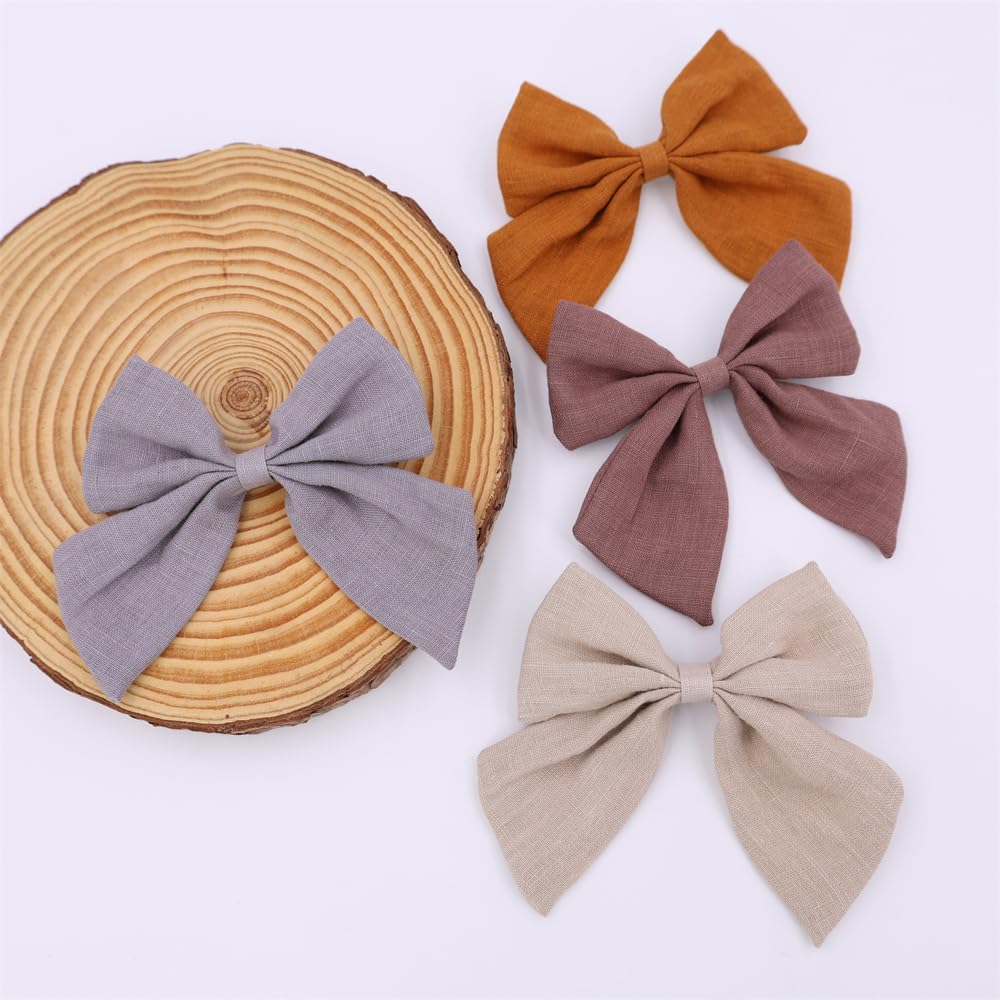 Gebelle sailor bow clip side shot, ideal for cute baby or toddler hairstyles.