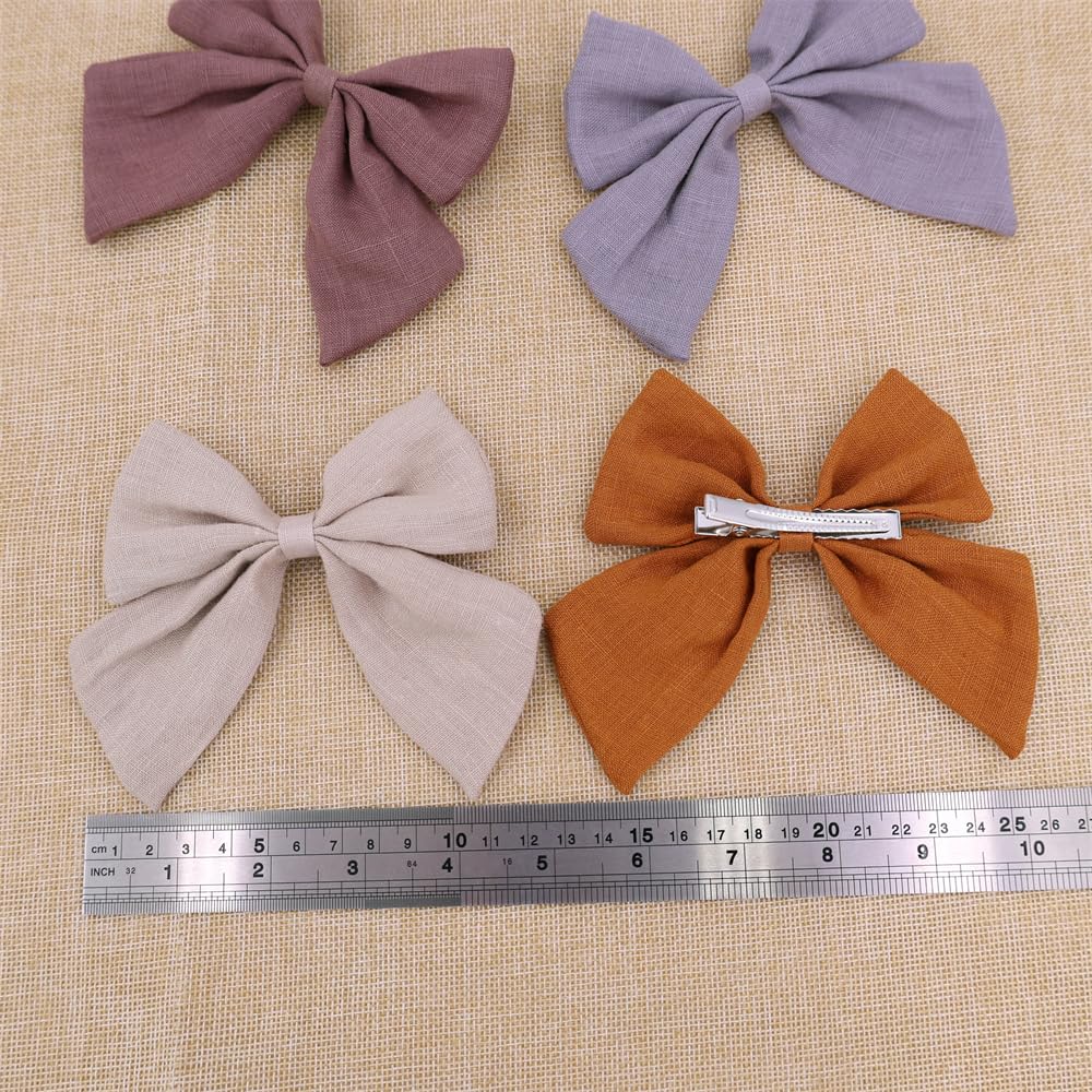 Gebelle sailor bow clip worn front view, suits wedding or special occasions.