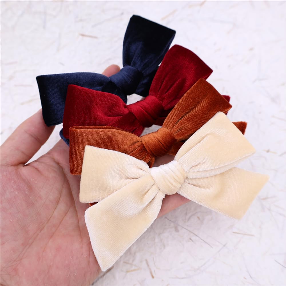 Gebelle Velvet Bow Hair Clip ideal for everyday wear and special occasions.