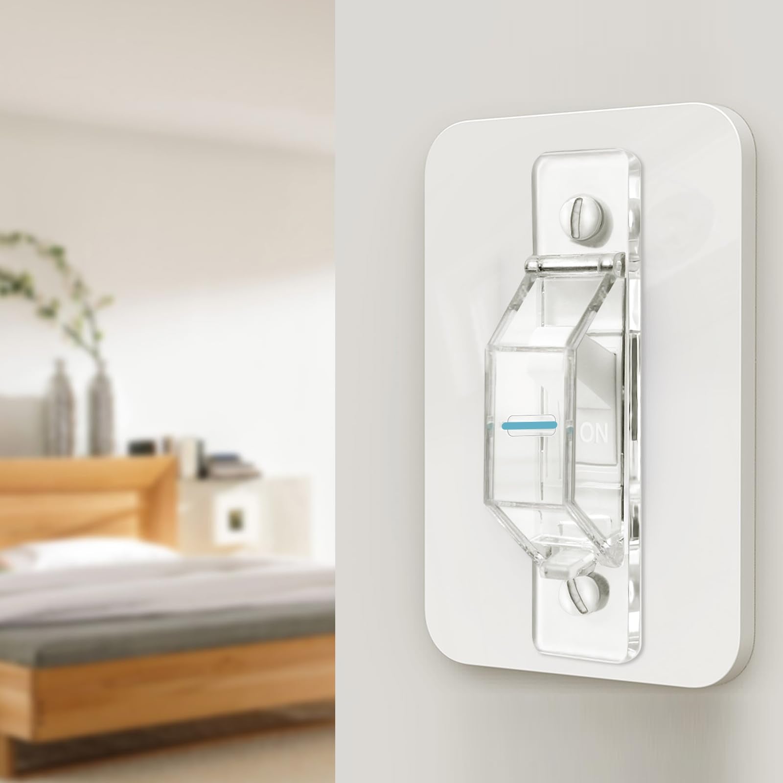 Gebena indoor/outdoor guard fits standard toggles for versatile home safety.