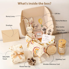 Geelfland mama glass cup with straw—hydration on the go
