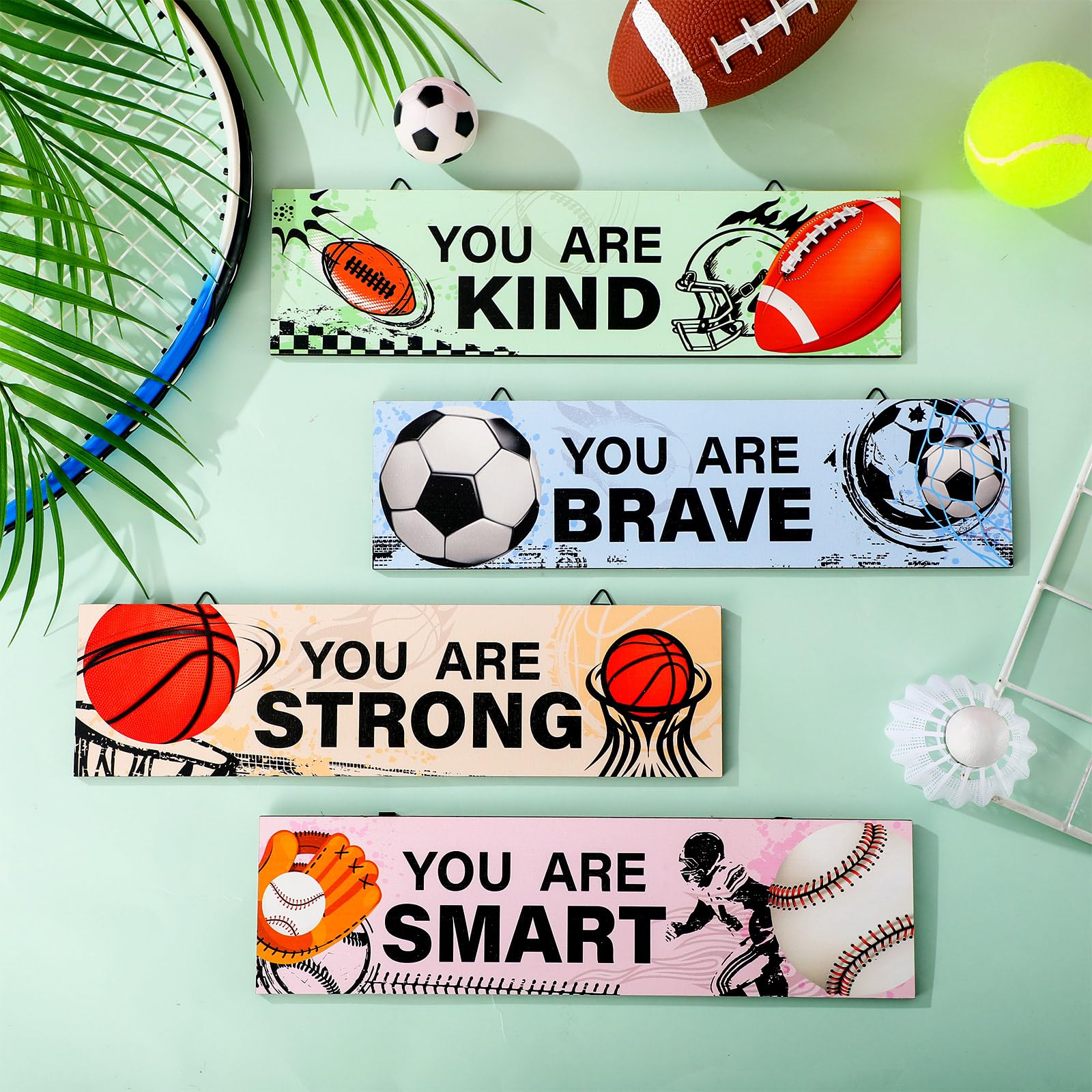 Geetery boys' room wall decor with durable prints for kids