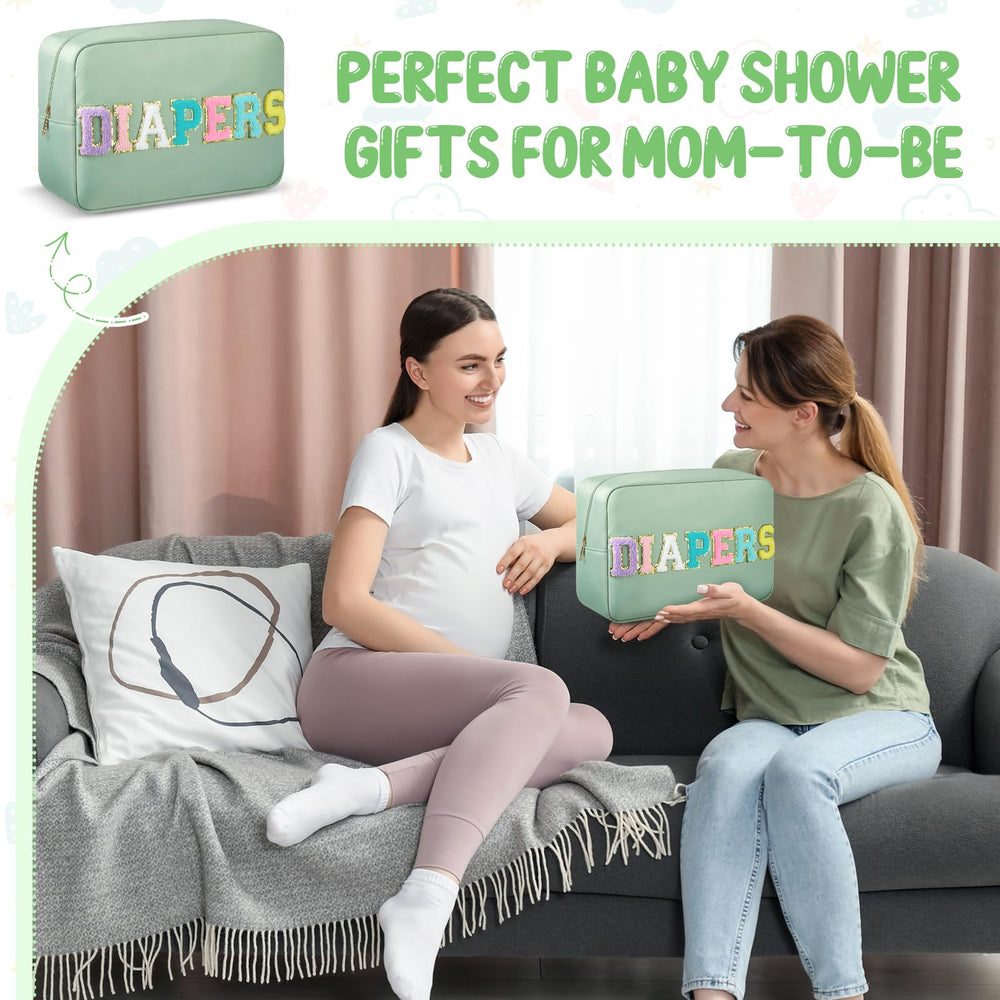 Geetery diaper caddy on changing table complements nursery decor and enhances organization