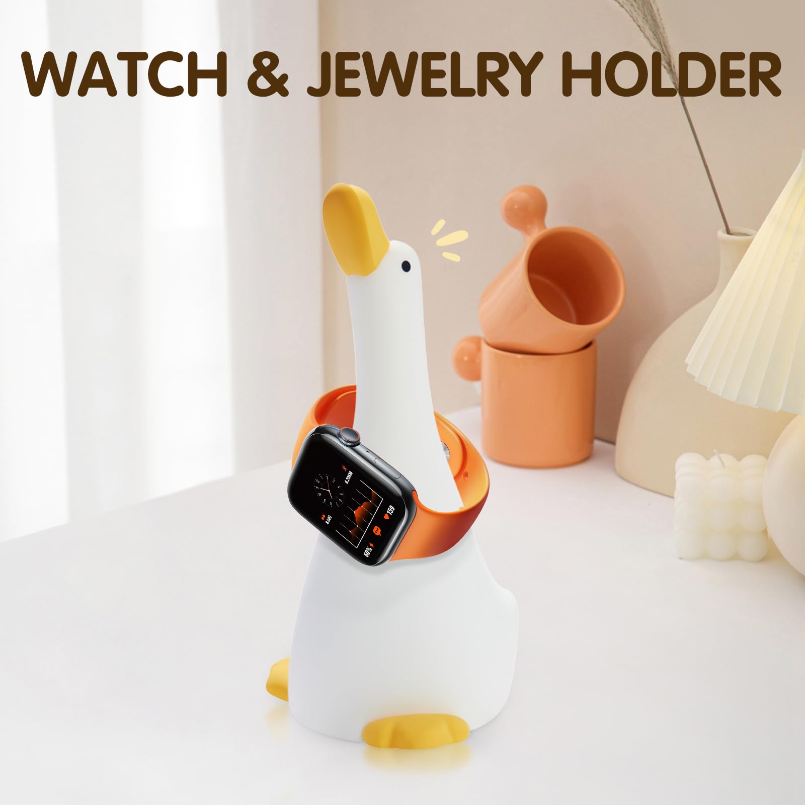 Gefaxi Duck Night Light portable design ideal for bed or desk