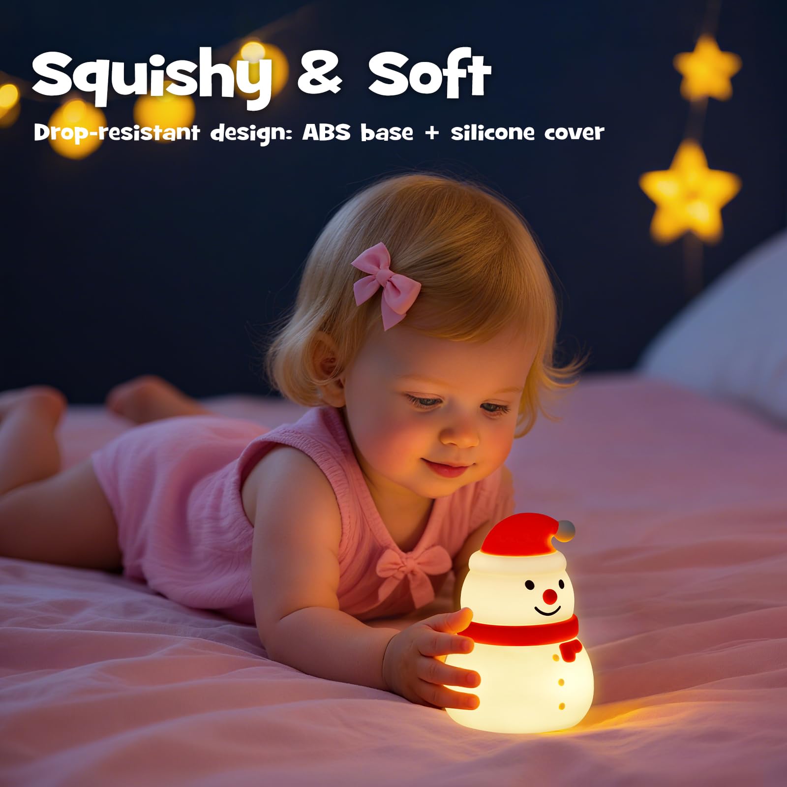 Gefaxi hangable night light designed for tree or wall display