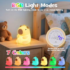 Gefaxi rechargeable night light with 500mAh battery for cordless use.