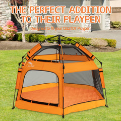 GEIYATOI hexagon play mat cover padding highlights plush, cushioned surface for crawlers.