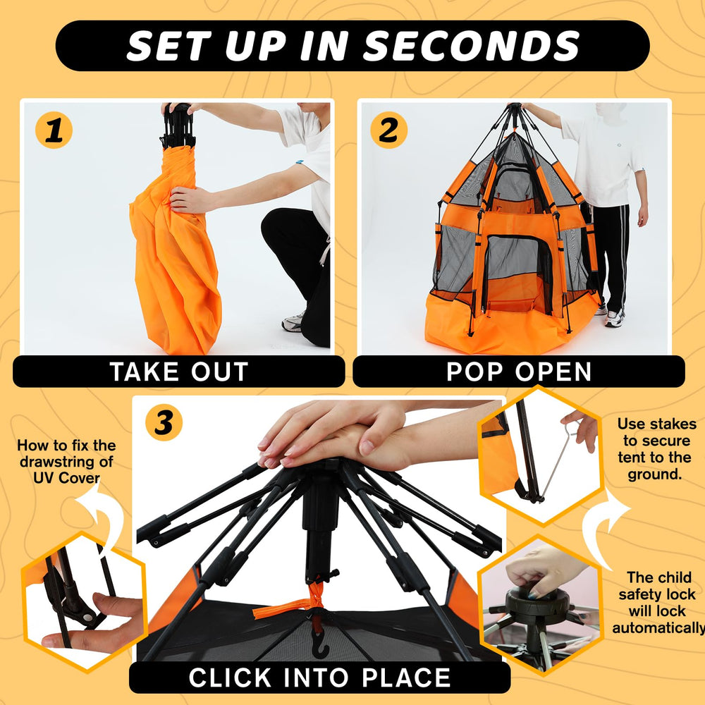 GEIYATOI travel bag for easy carry of the playpen