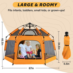 GEIYATOI UV50+ shade protecting baby in outdoor use