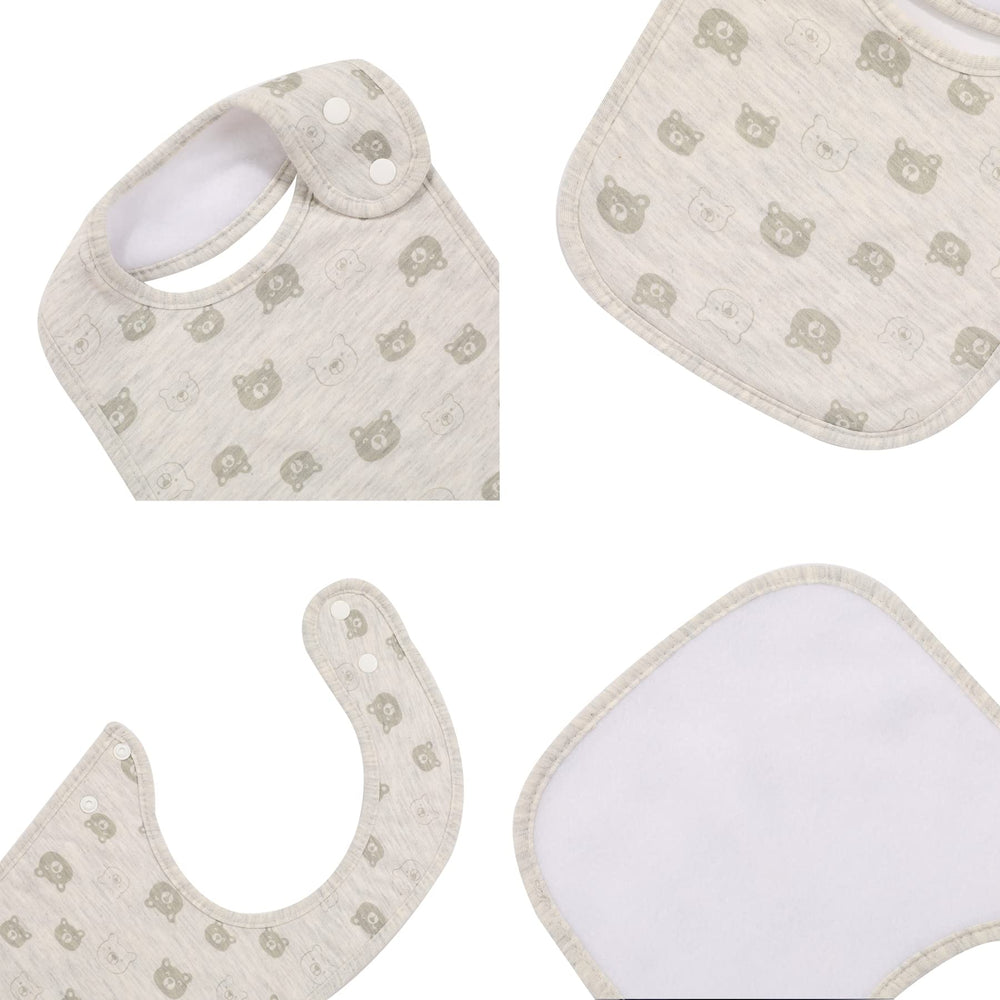 Gelisite bibs patterns display cute designs for both boys and girls.