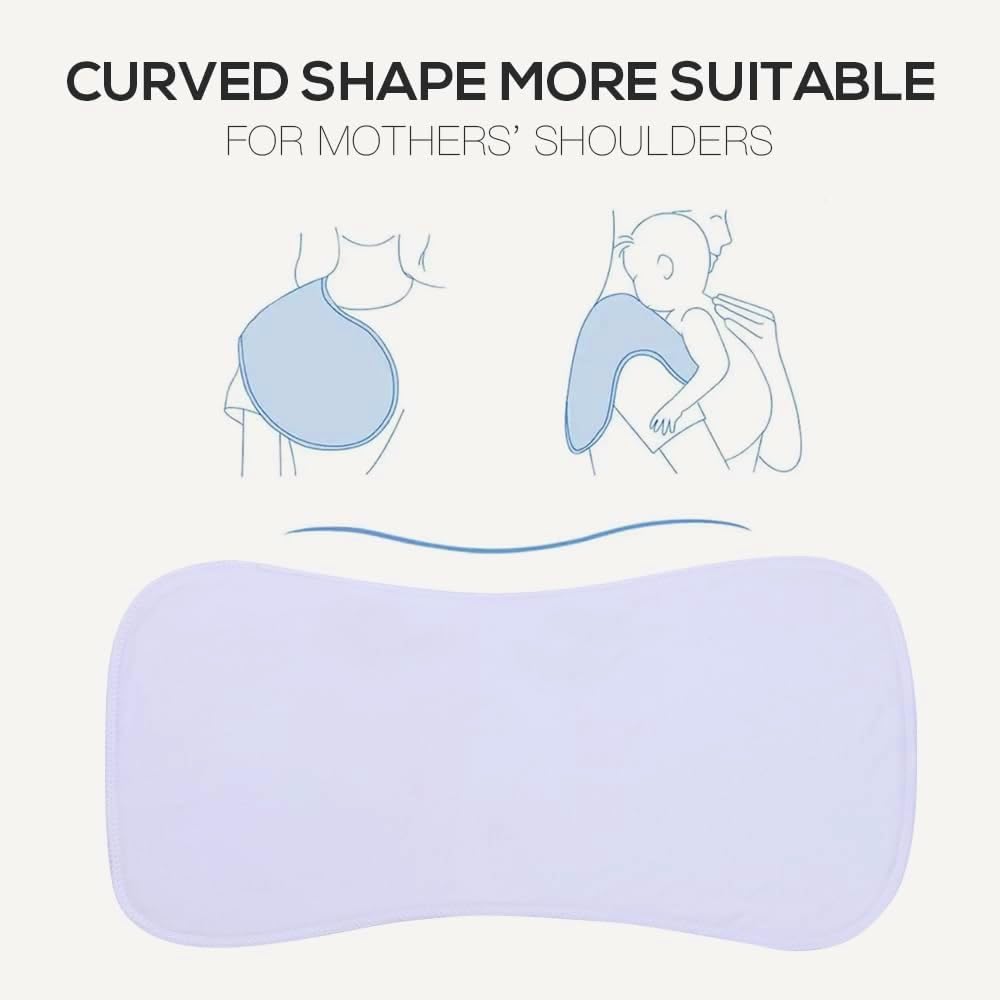 Gelisite burp cloths six-pack offers easy replacements for busy parents.