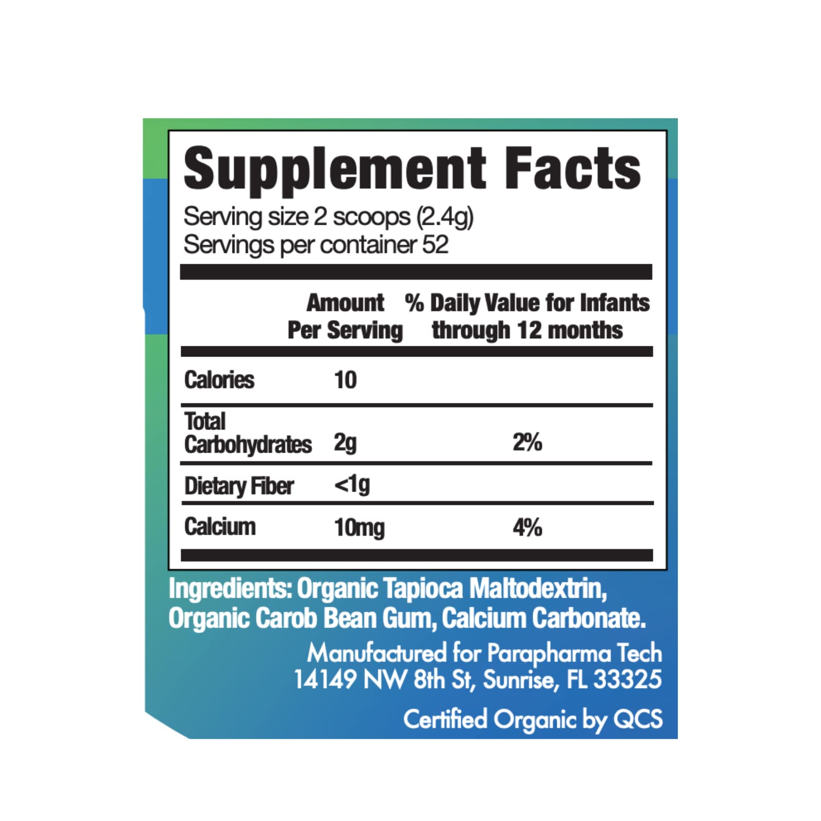 Gelmix infant thickener jar with label visible signals allergen-free formulation