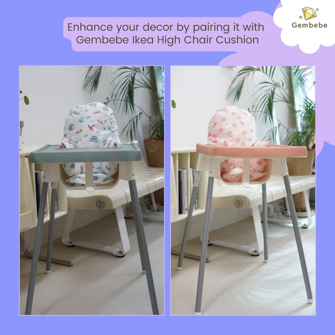 Gembebe placemat light grey adds a subtle decor boost to dining spaces.