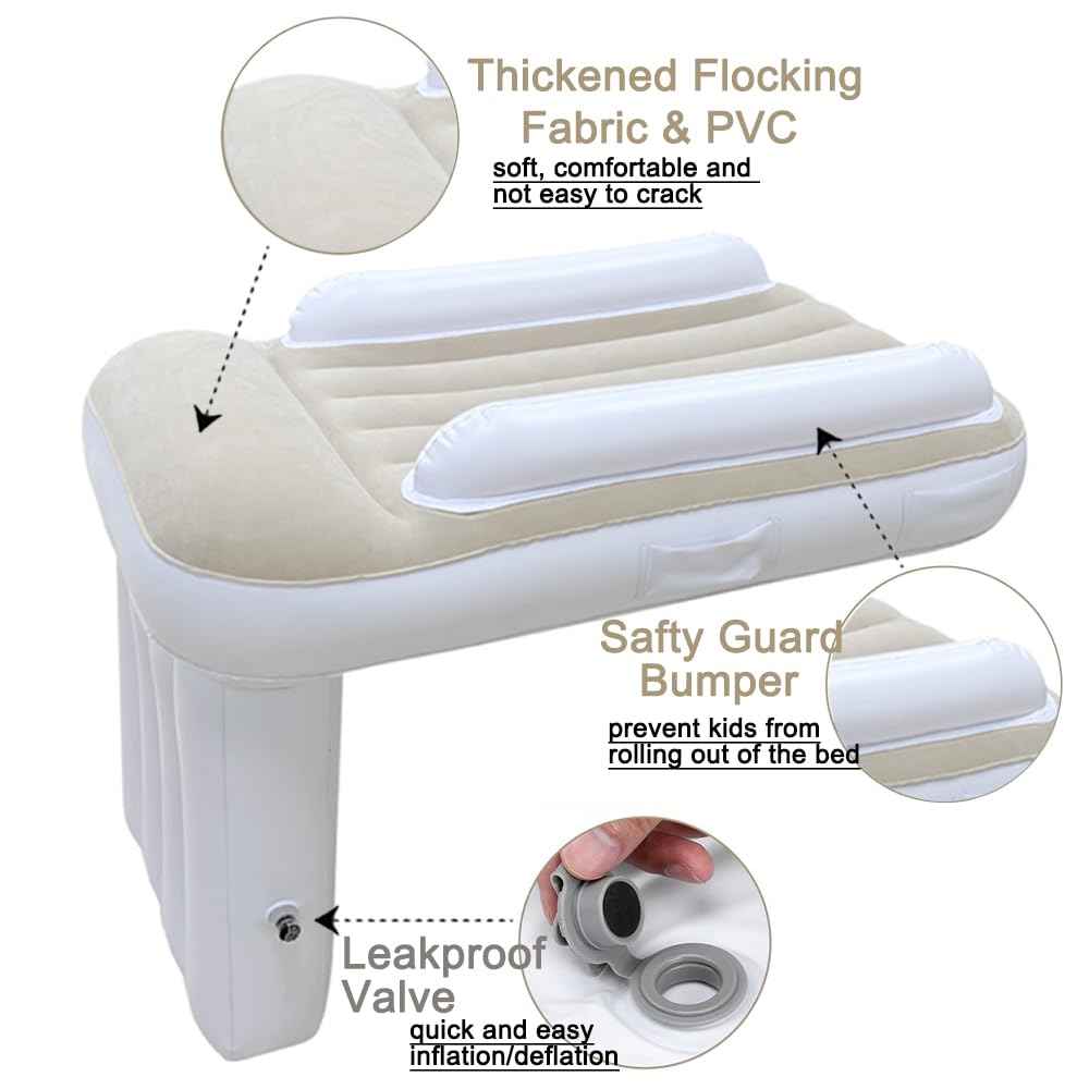 GEMGO bed fits most airline seats for convenient travel