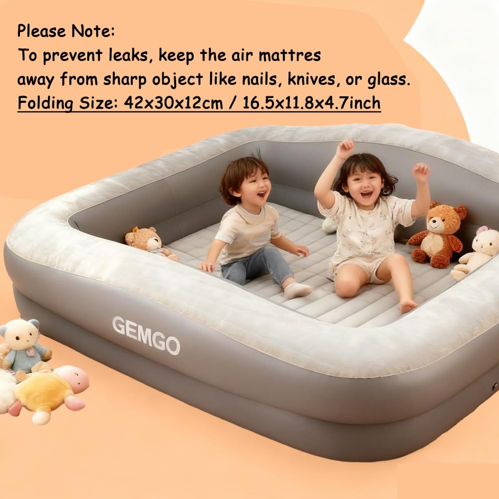 GEMGO velvet flock surface provides soft, cloud-like comfort