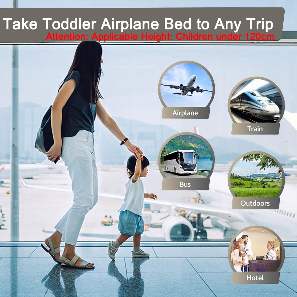 GEMGO travel bed helps families sleep more soundly on planes