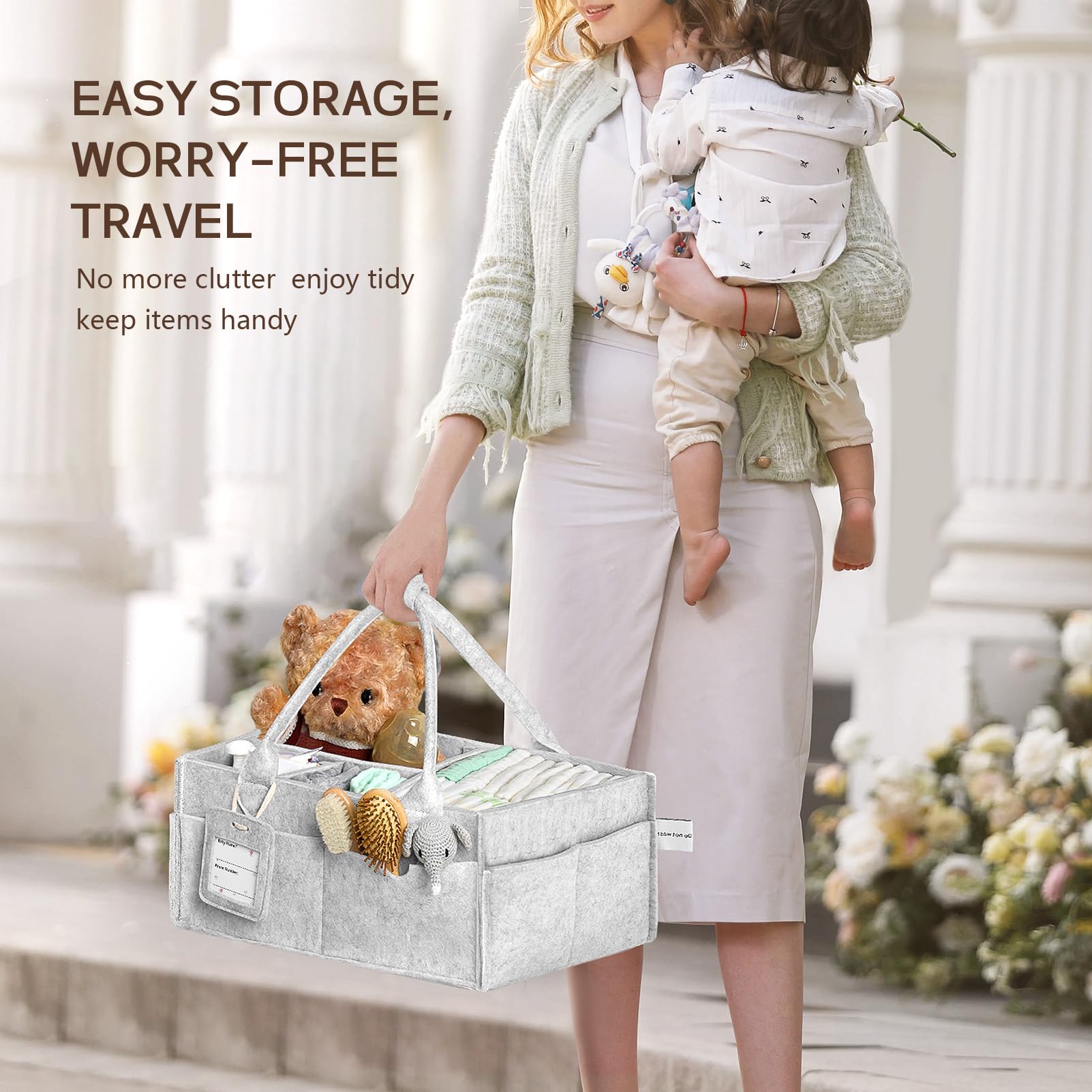 GEMII exterior pockets provide extra storage for accessories.
