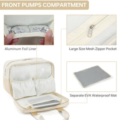 GEMIU breastmilk cooler bag side pocket design for organizing small items on the go